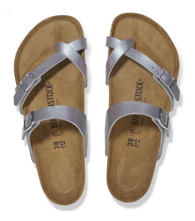 Birkenstock Mayari iridescent viola  Birkenstock 1029285, slippers Direct leverbaar uit de webshop