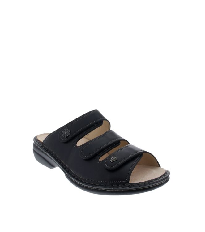 Finn Comfort Menorca-S zwart  Finn Comfort 82564-014099, slippers Direct leverbaar uit de webshop