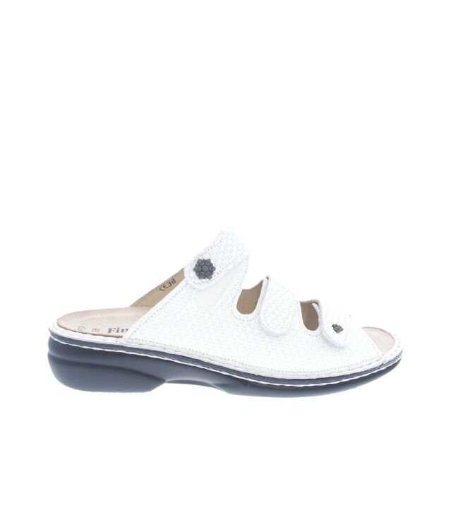 Finn Comfort Menorca-s white  Finn Comfort 82564-224000, slippers Direct leverbaar uit de webshop