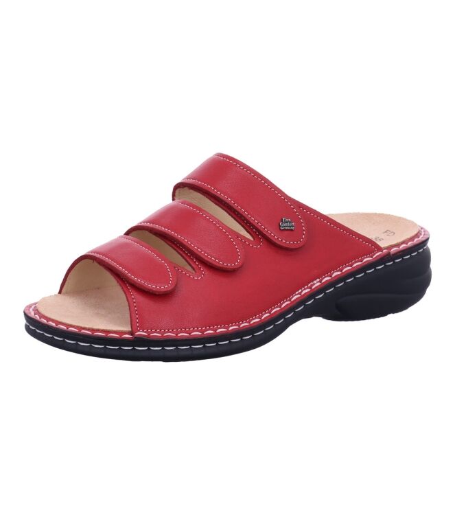 Finn Comfort Hellas pomodore  Finn Comfort 02620-604420, slippers Direct leverbaar uit de webshop