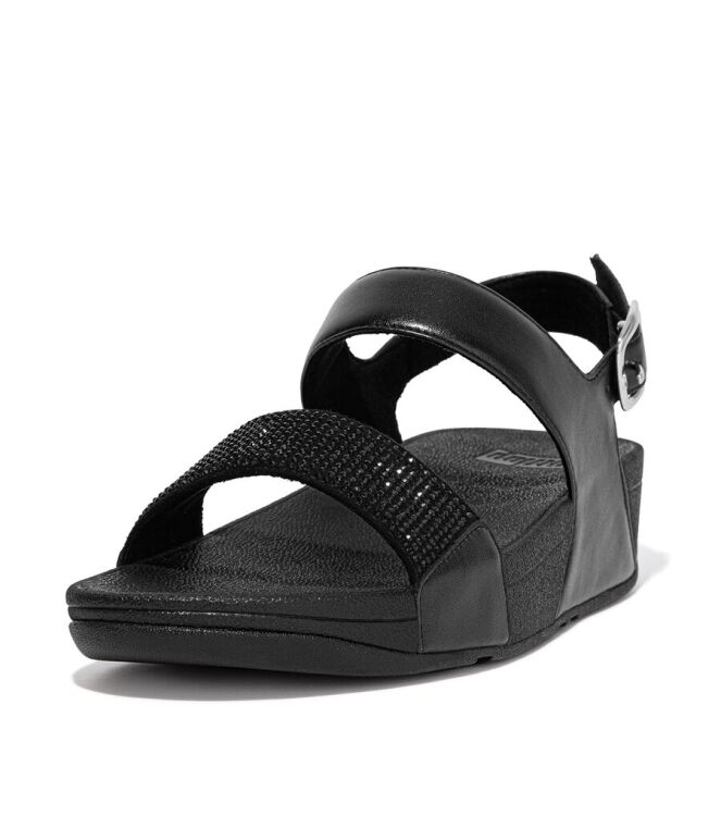 FitFlop Lulu Sandal all black  FitFlop EC3-090, sandalen Direct leverbaar uit de webshop