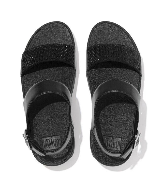 FitFlop Lulu Sandal all black  FitFlop EC3-090, sandalen Direct leverbaar uit de webshop