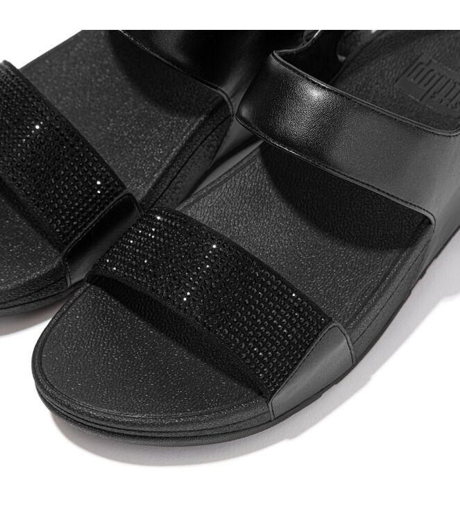 FitFlop Lulu Sandal all black  FitFlop EC3-090, sandalen Direct leverbaar uit de webshop