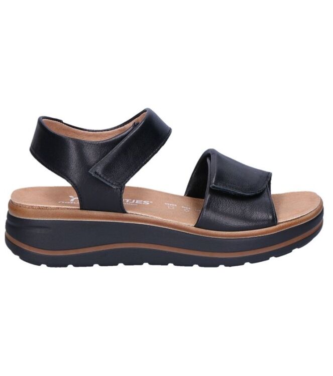 Hartjes Woogie schwarz  Hartjes 132.2002/10 01.00, sandalen Direct leverbaar uit de webshop