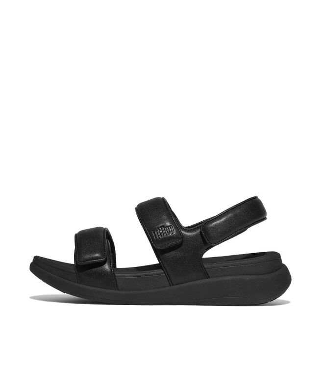 FitFlop F-Mode Go all black FitFlop IV9-090, sandalen Direct leverbaar uit de webshop