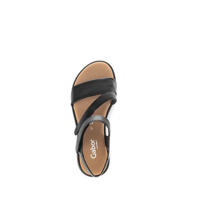 Gabor 82.733-27 schwarz  Gabor 82.733-27, sandalen Direct leverbaar uit de webshop