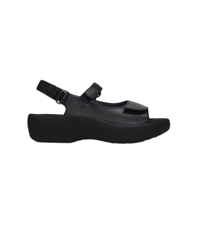 Wolky Jewel zwart Wolky 0320430-000, sandalen Direct leverbaar uit de webshop