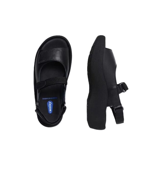 Wolky Jewel zwart Wolky 0320430-000, sandalen Direct leverbaar uit de webshop