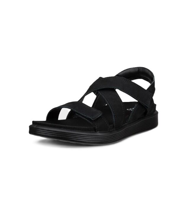 ECCO Soft black ECCO 23881302001, sandalen Direct leverbaar uit de webshop