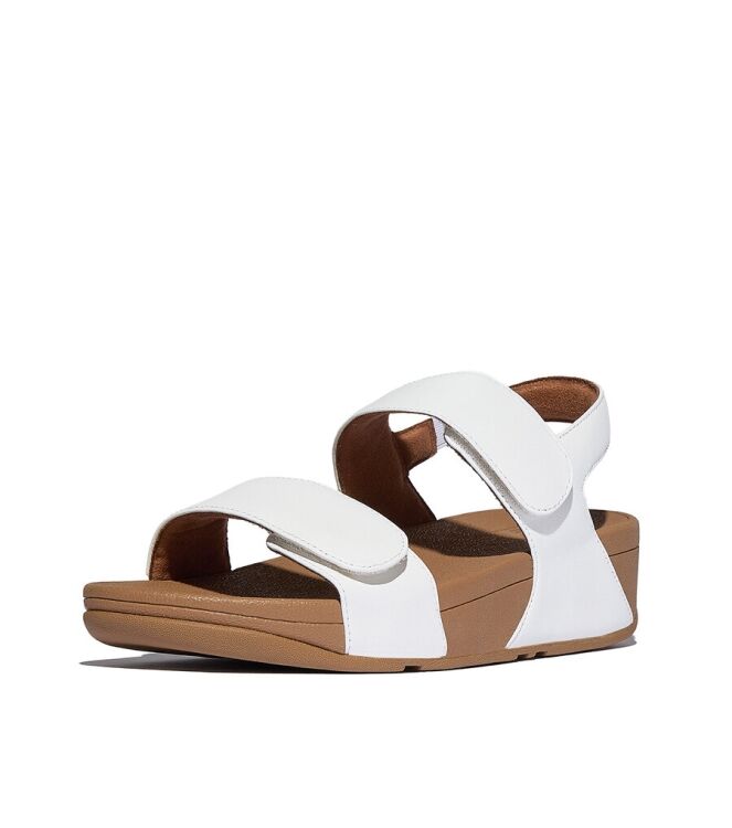 FitFlop Lulu Adjustable Back-Strap urban white FitFlop FV8-194, sandalen Direct leverbaar uit de webshop