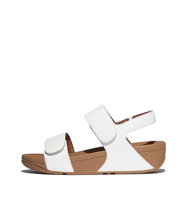 FitFlop Lulu Adjustable Back-Strap urban white FitFlop FV8-194, sandalen Direct leverbaar uit de webshop