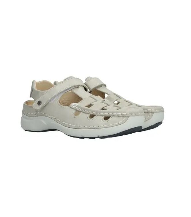 Wolky Rolling Sun Fantastic offwhite Wolky 0720436-120, sandalen Direct leverbaar uit de webshop