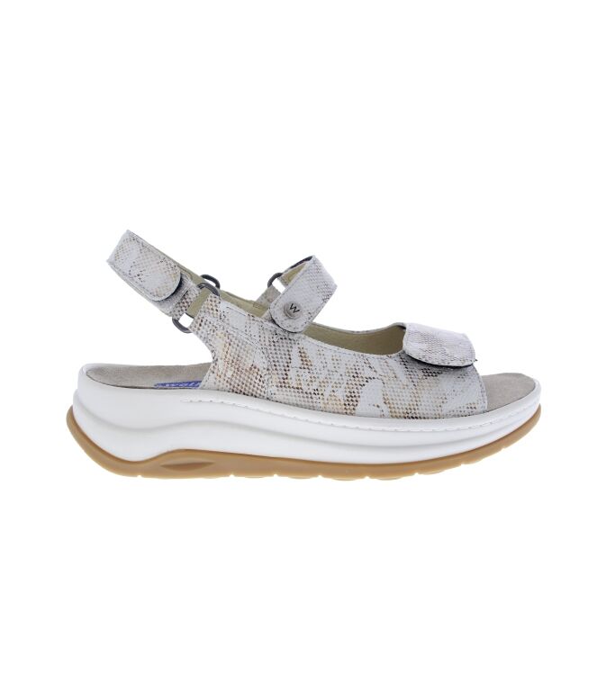 Wolky Adura Floral Print beige  Wolky 0335075-390, sandalen Direct leverbaar uit de webshop