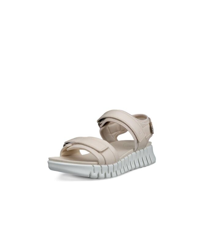 ECCO Gruuv Sol W limestone  ECCO 21310301378, sandalen Direct leverbaar uit de webshop