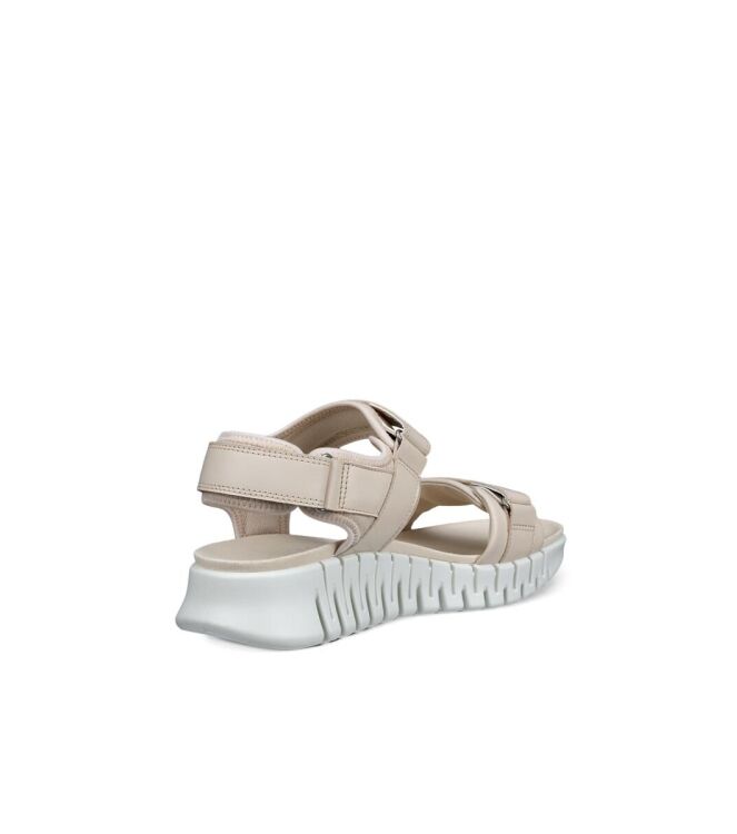 ECCO Gruuv Sol W limestone  ECCO 21310301378, sandalen Direct leverbaar uit de webshop