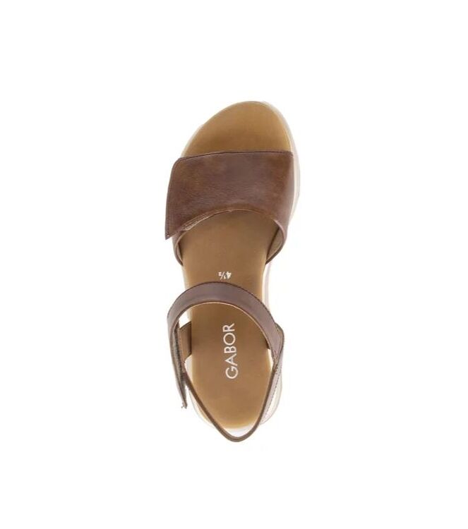 Gabor 82.840-53 camel Gabor 82.840-53, sandalen Direct leverbaar uit de webshop