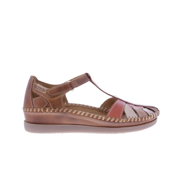 Pikolinos Cadaques brandy  Pikolinos W8K-0705C1, sandalen Direct leverbaar uit de webshop