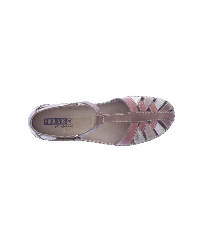 Pikolinos Cadaques brandy  Pikolinos W8K-0705C1, sandalen Direct leverbaar uit de webshop