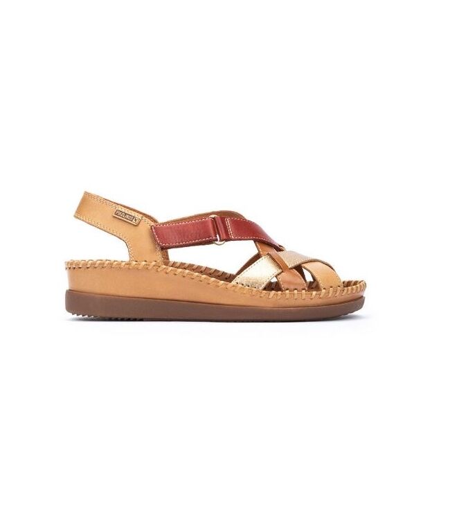 Pikolinos Cadaques almond  Pikolinos W8K-0741C2, sandalen Direct leverbaar uit de webshop