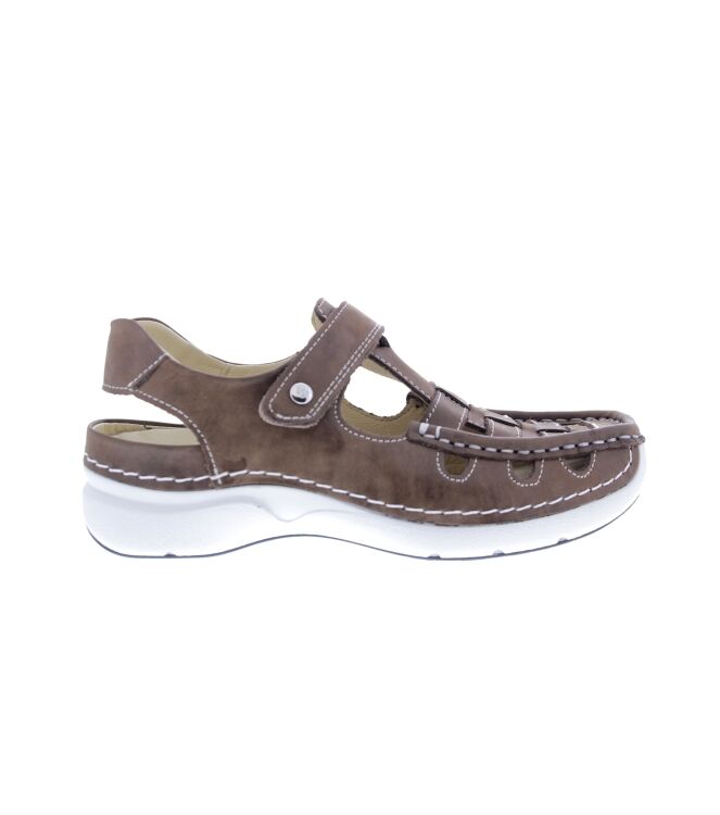 Wolky Rolling Sun Fantastic cedar brown  Wolky 0720436-301, sandalen Direct leverbaar uit de webshop