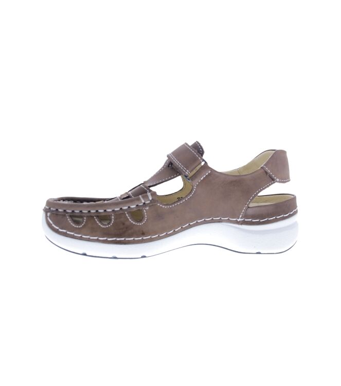 Wolky Rolling Sun Fantastic cedar brown  Wolky 0720436-301, sandalen Direct leverbaar uit de webshop