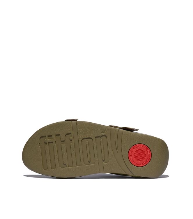 FitFlop Lulu Adjustable Sandal camo green  FitFlop ES6-C14, sandalen Direct leverbaar uit de webshop