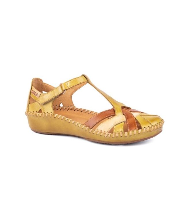 Pikolinos P.Vallarta citron  Pikolinos 655-0732C5, sandalen Direct leverbaar uit de webshop