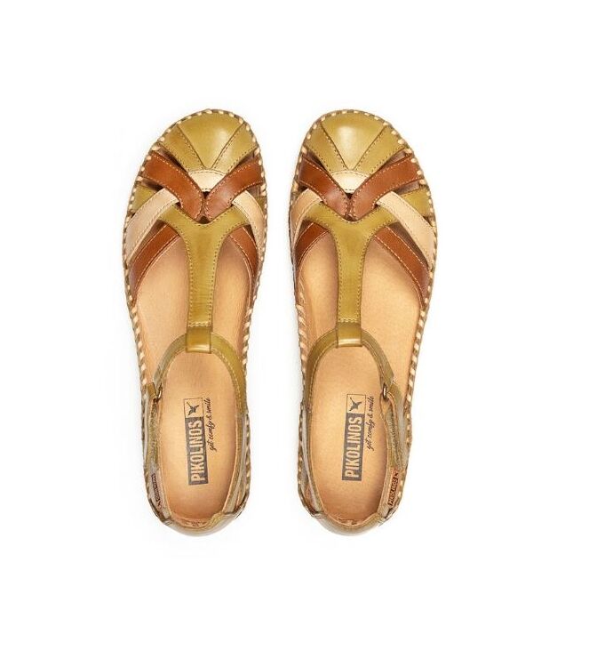 Pikolinos P.Vallarta citron  Pikolinos 655-0732C5, sandalen Direct leverbaar uit de webshop