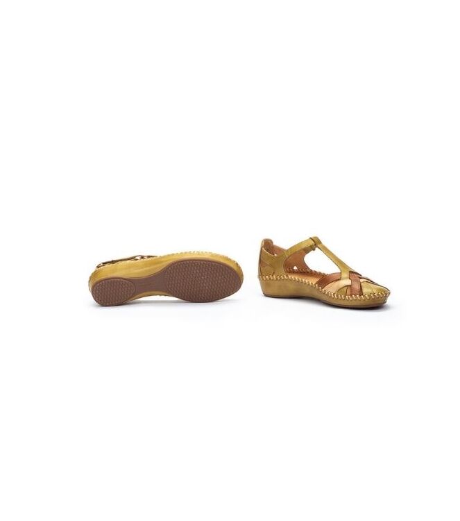 Pikolinos P.Vallarta citron  Pikolinos 655-0732C5, sandalen Direct leverbaar uit de webshop