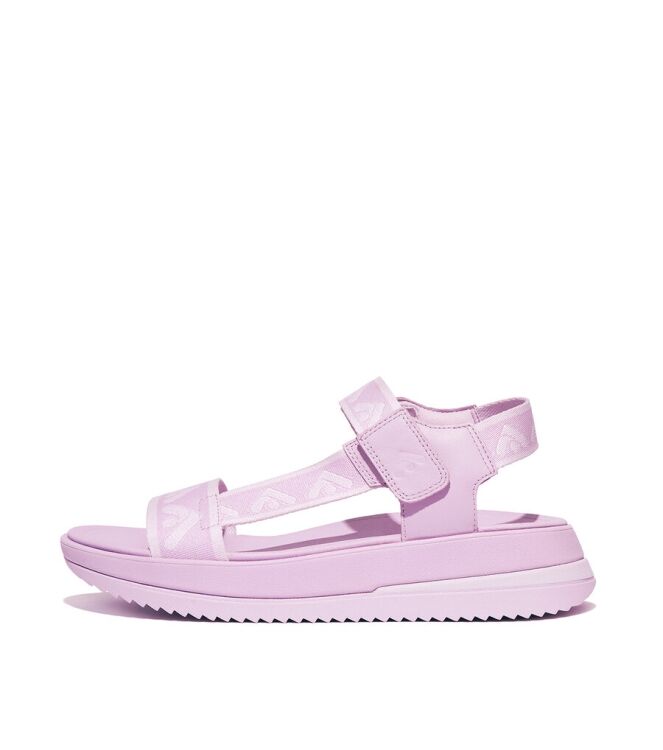 FitFlop Surff Sandal - Woven Device Winsome orchid FitFlop HL6-B26, sandalen Direct leverbaar uit de webshop