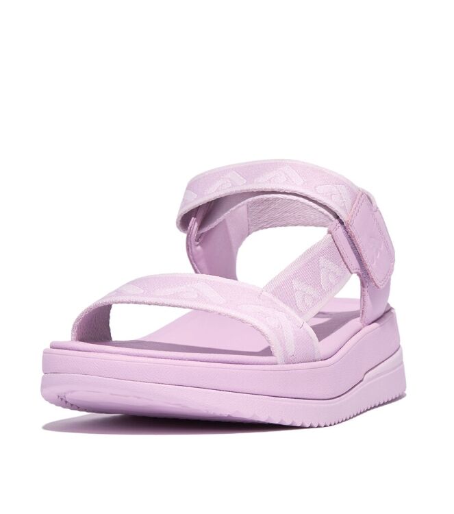 FitFlop Surff Sandal - Woven Device Winsome orchid FitFlop HL6-B26, sandalen Direct leverbaar uit de webshop