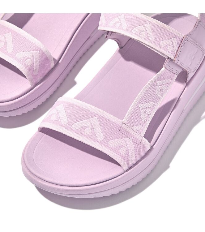 FitFlop Surff Sandal - Woven Device Winsome orchid FitFlop HL6-B26, sandalen Direct leverbaar uit de webshop