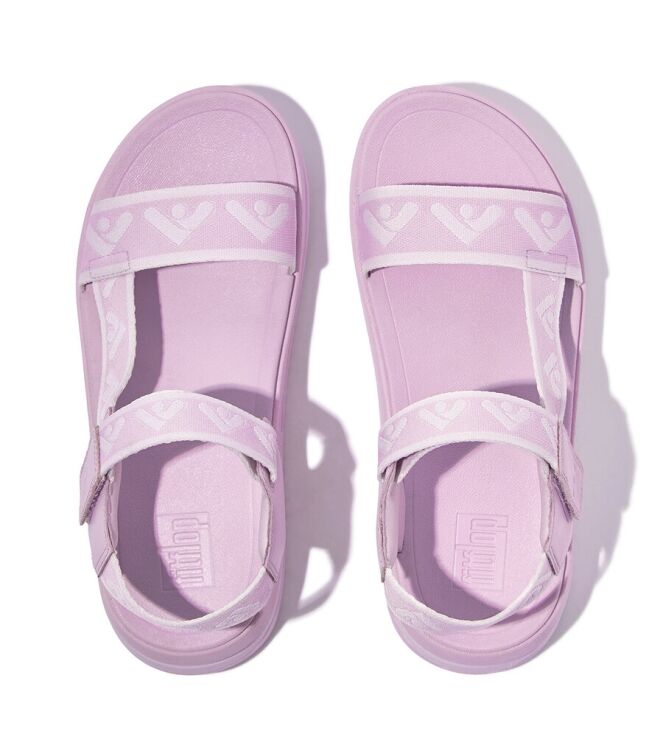 FitFlop Surff Sandal - Woven Device Winsome orchid FitFlop HL6-B26, sandalen Direct leverbaar uit de webshop