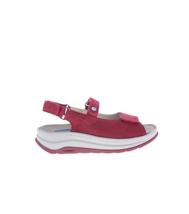 Wolky Adura Timber red summer  Wolky 0335010-570, sandalen Direct leverbaar uit de webshop