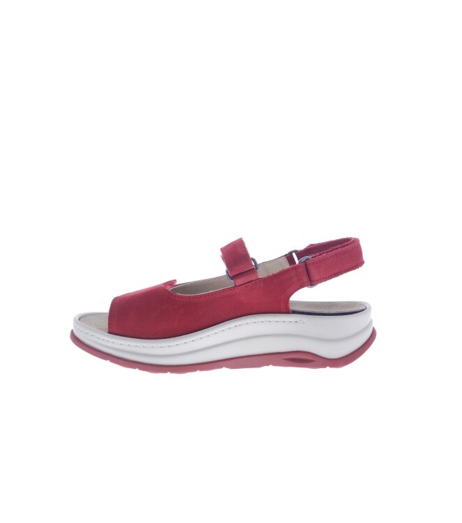 Wolky Adura Timber red summer  Wolky 0335010-570, sandalen Direct leverbaar uit de webshop