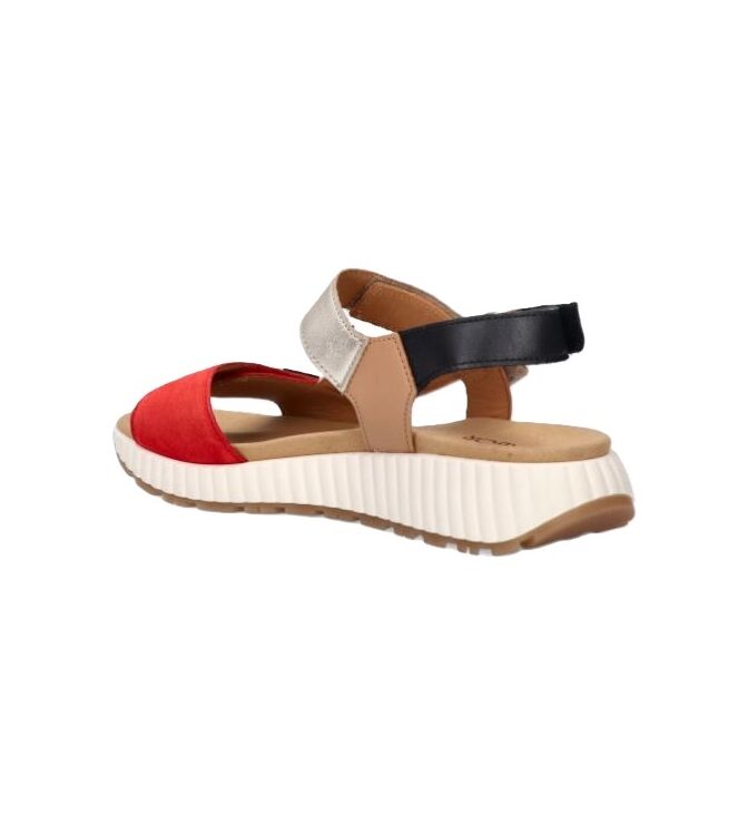Gabor 84.582-15 chilli/oak/platino Gabor 84.582-15, sandalen Direct leverbaar uit de webshop