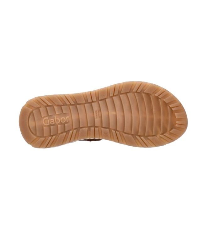 Gabor 84.582-15 chilli/oak/platino Gabor 84.582-15, sandalen Direct leverbaar uit de webshop
