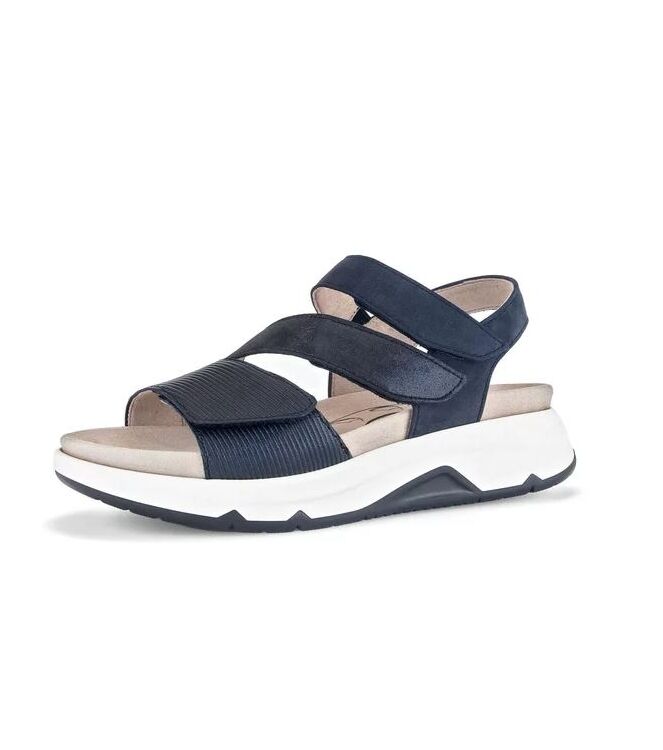 Gabor Rollingsoft 86.882-66 marine kombi Gabor Rollingsoft 86.882-66, sandalen Direct leverbaar uit de webshop