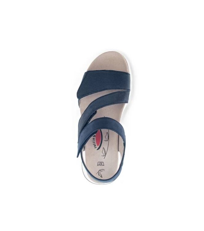 Gabor Rollingsoft 86.882-66 marine kombi Gabor Rollingsoft 86.882-66, sandalen Direct leverbaar uit de webshop