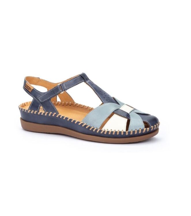 Pikolinos Cadaques pacific  Pikolinos W8K-0847C2, sandalen Direct leverbaar uit de webshop