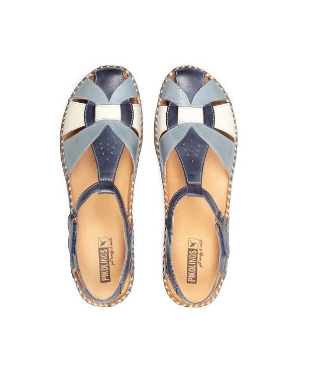 Pikolinos Cadaques pacific  Pikolinos W8K-0847C2, sandalen Direct leverbaar uit de webshop