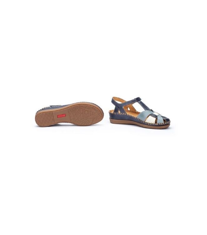 Pikolinos Cadaques pacific  Pikolinos W8K-0847C2, sandalen Direct leverbaar uit de webshop