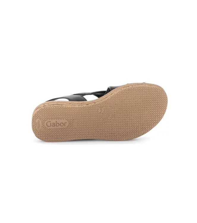 Gabor 84.556-27 schwarz Gabor 84.556-27, sandalen Direct leverbaar uit de webshop