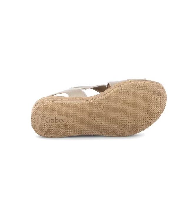 Gabor 84.556-62 champagner Gabor 84.556-62, sandalen Direct leverbaar uit de webshop