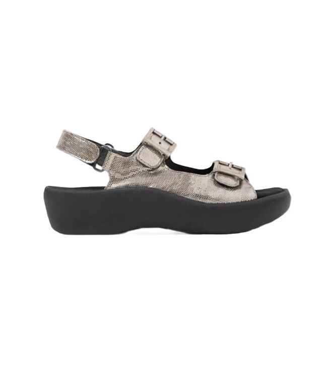 Wolky Fortune Shimmer metal Wolky 0320639-280, sandalen Direct leverbaar uit de webshop