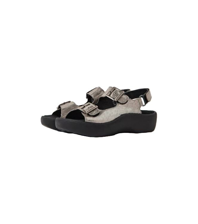 Wolky Fortune Shimmer metal Wolky 0320639-280, sandalen Direct leverbaar uit de webshop