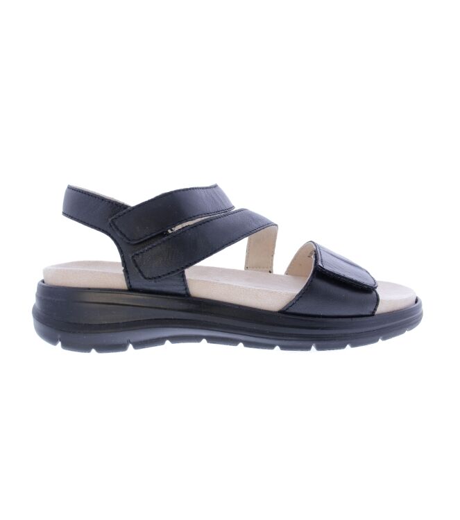 Caprice 9-28716-44-022 black  Caprice 9-28716-44-022, sandalen Direct leverbaar uit de webshop