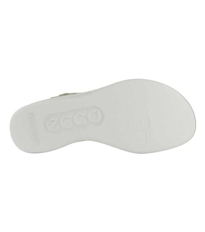 ECCO Flowt Wedge LX W white gold  ECCO 27332301688, sandalen Direct leverbaar uit de webshop