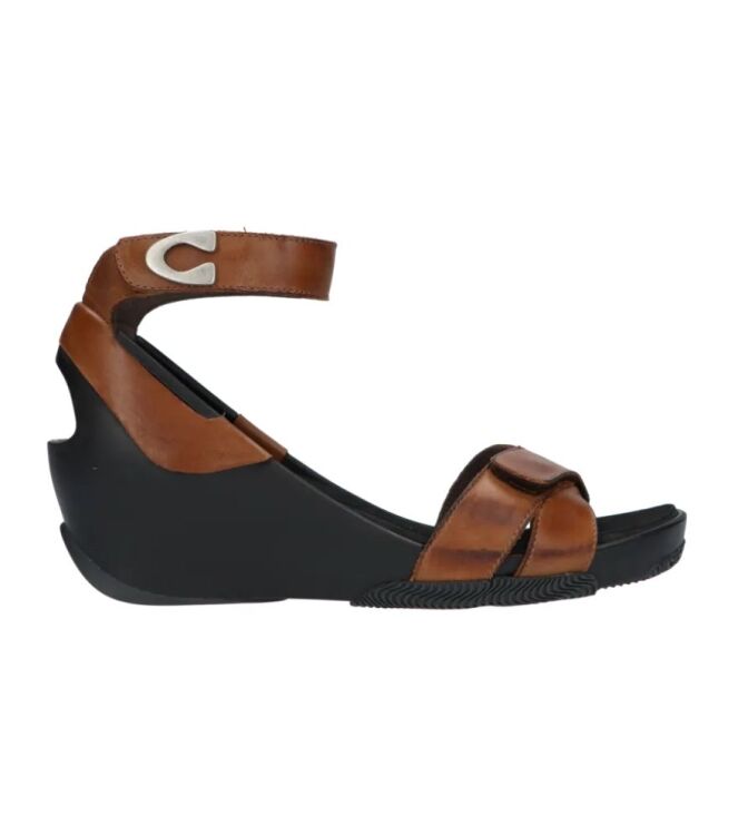 Wolky Era Mustang cognac  Wolky 0377620-430, sandalen Direct leverbaar uit de webshop