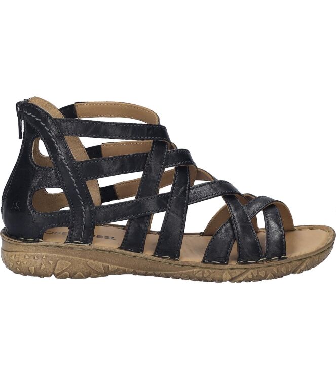 Josef Seibel Ivy 06 schwarz Josef Seibel 74106.160.100, sandalen Direct leverbaar uit de webshop